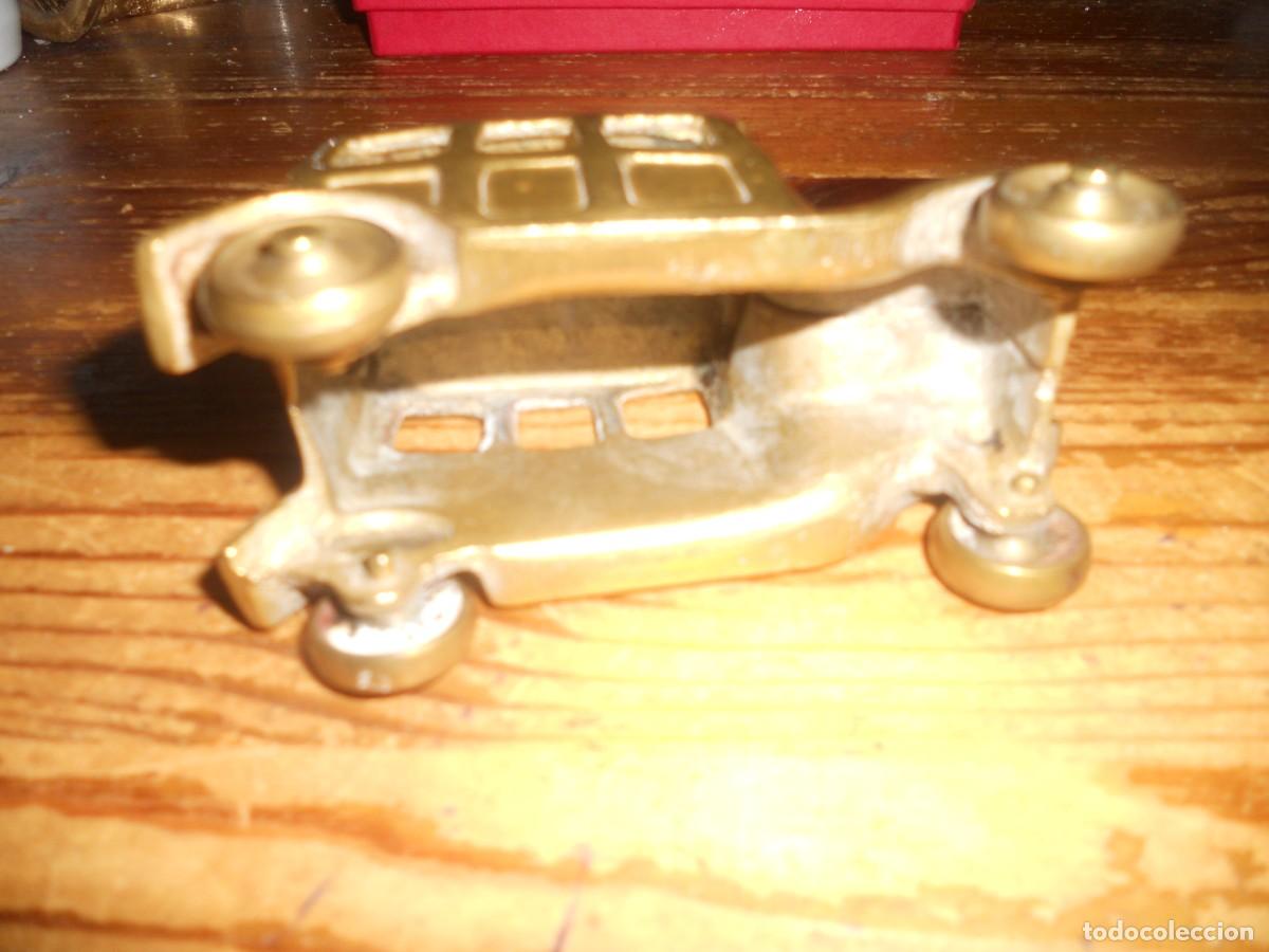 Antig&uuml;edades: ANTIGUO COCHE DE BRONCE - Foto 4