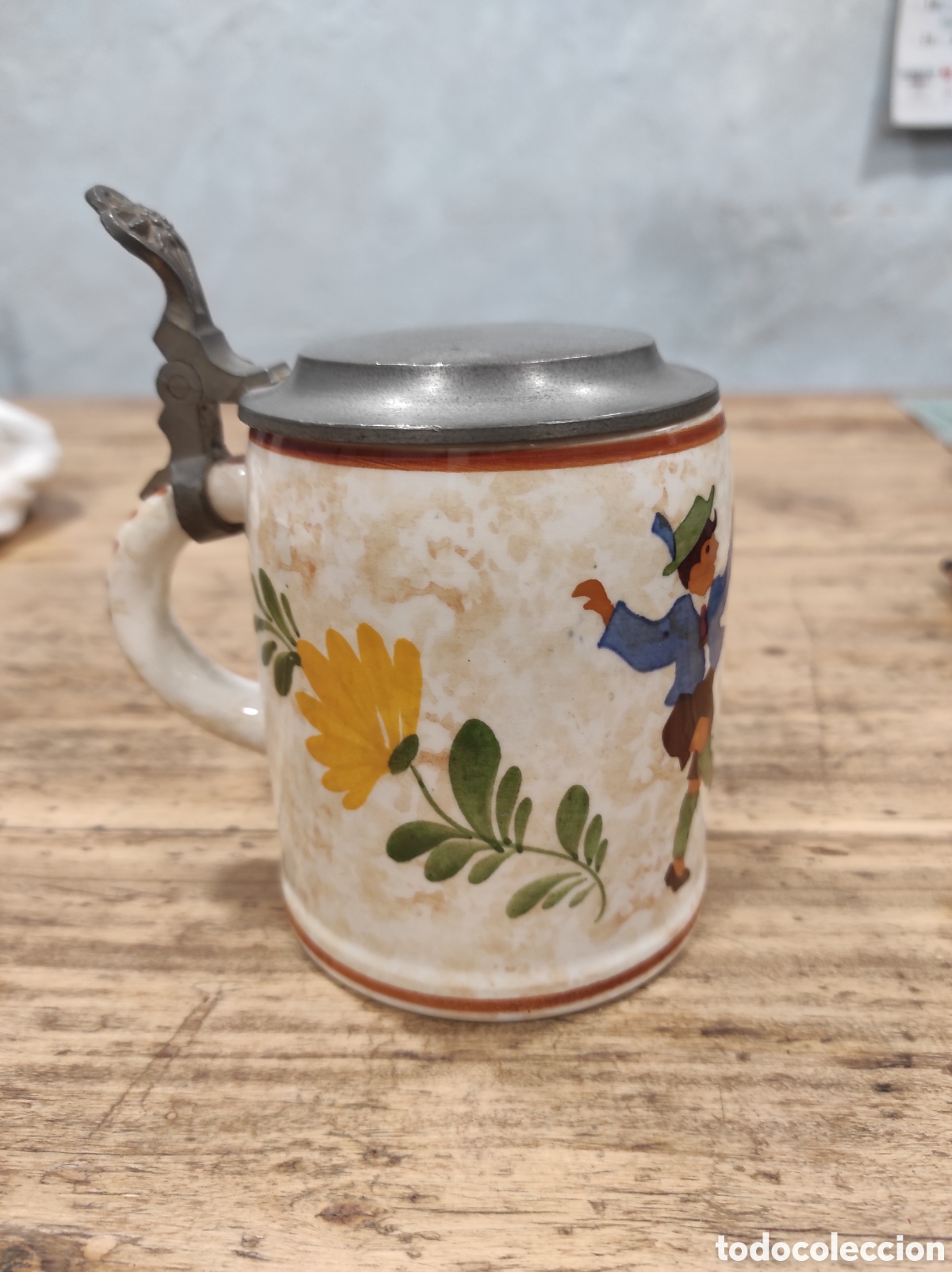 Antig&uuml;edades: Jarra de cerveza Schramberg - Foto 2