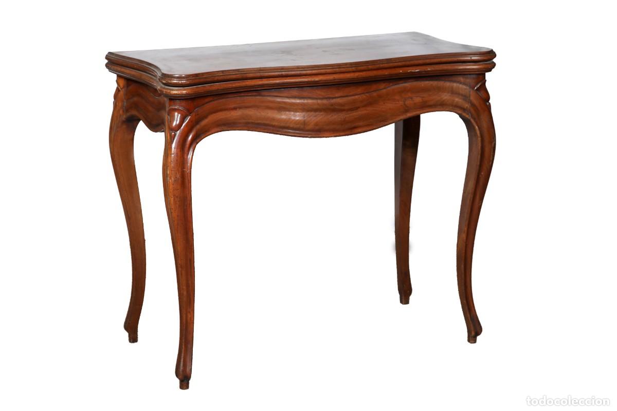 Antig&uuml;edades: Mesa antigua de juego - Foto 1