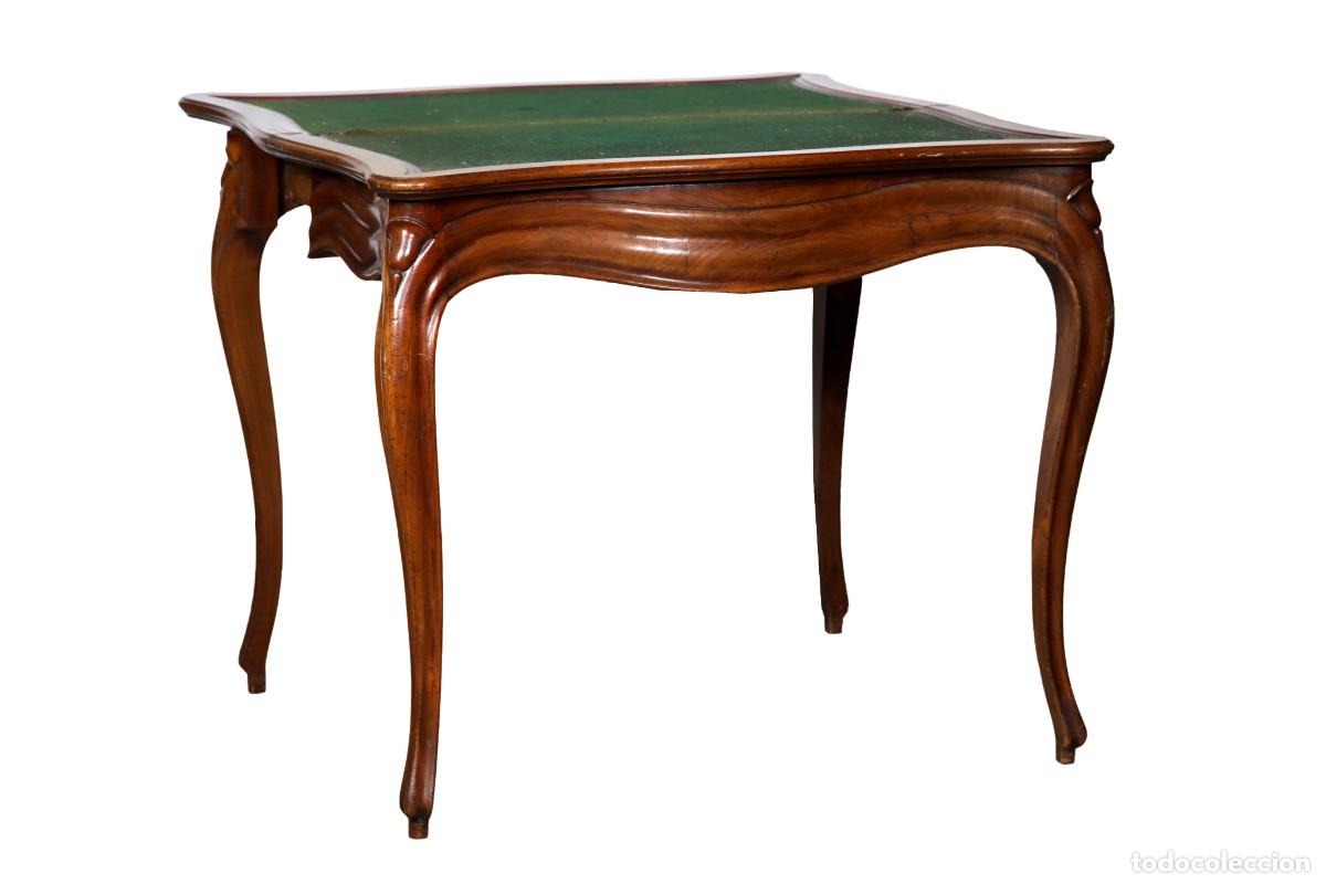 Antig&uuml;edades: Mesa antigua de juego - Foto 2