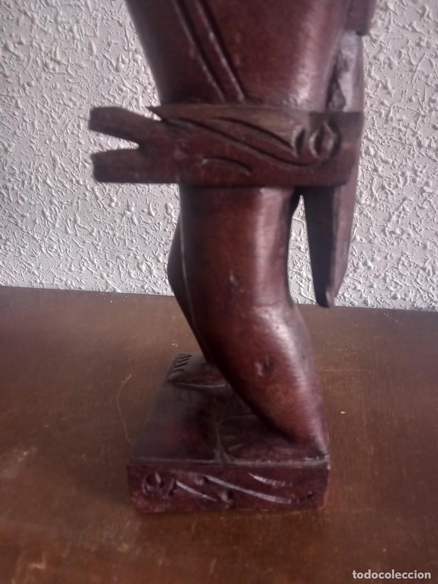Antig&uuml;edades: BONITA TALLA DE MADERA - Foto 3
