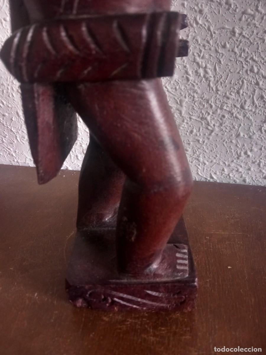 Antig&uuml;edades: BONITA TALLA DE MADERA - Foto 9