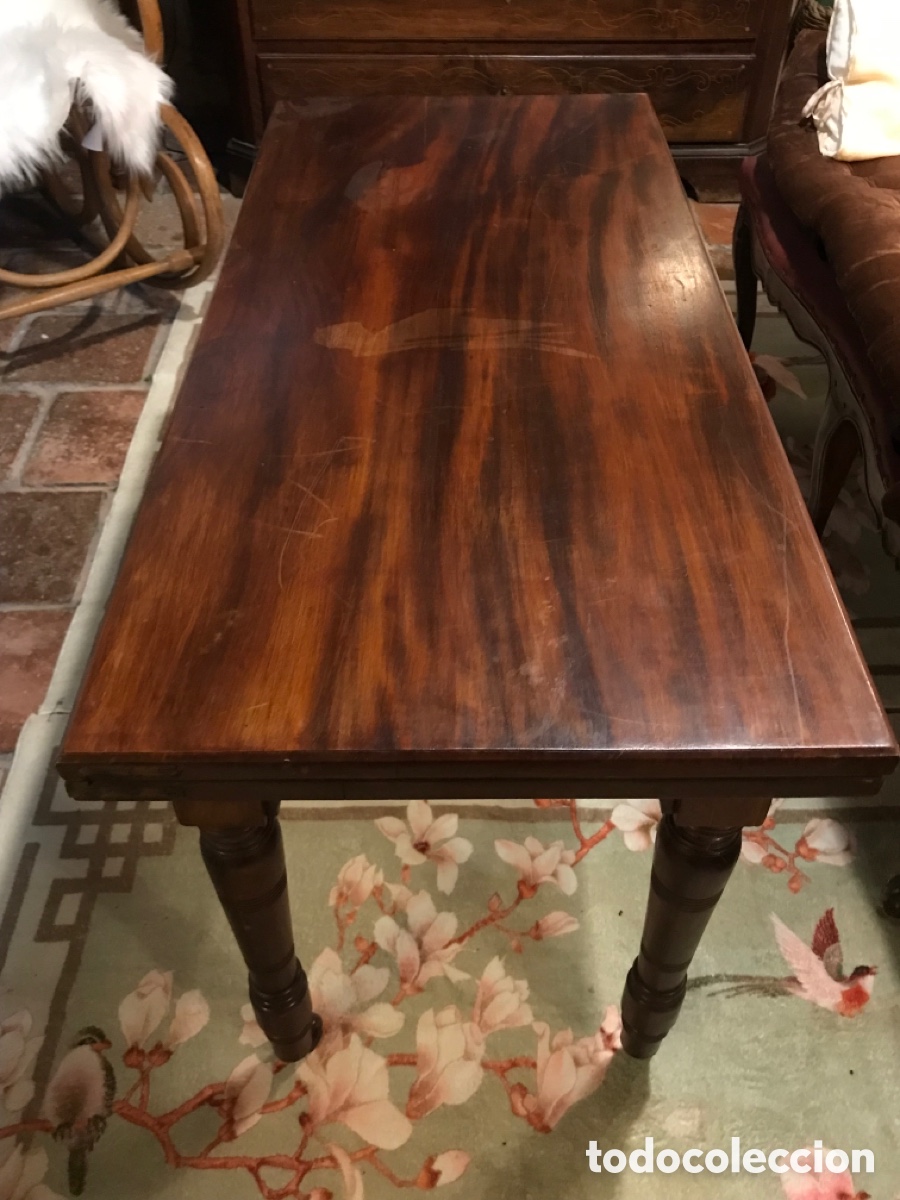 Antig&uuml;edades: Mesa de Juego Pps. XX - Foto 4