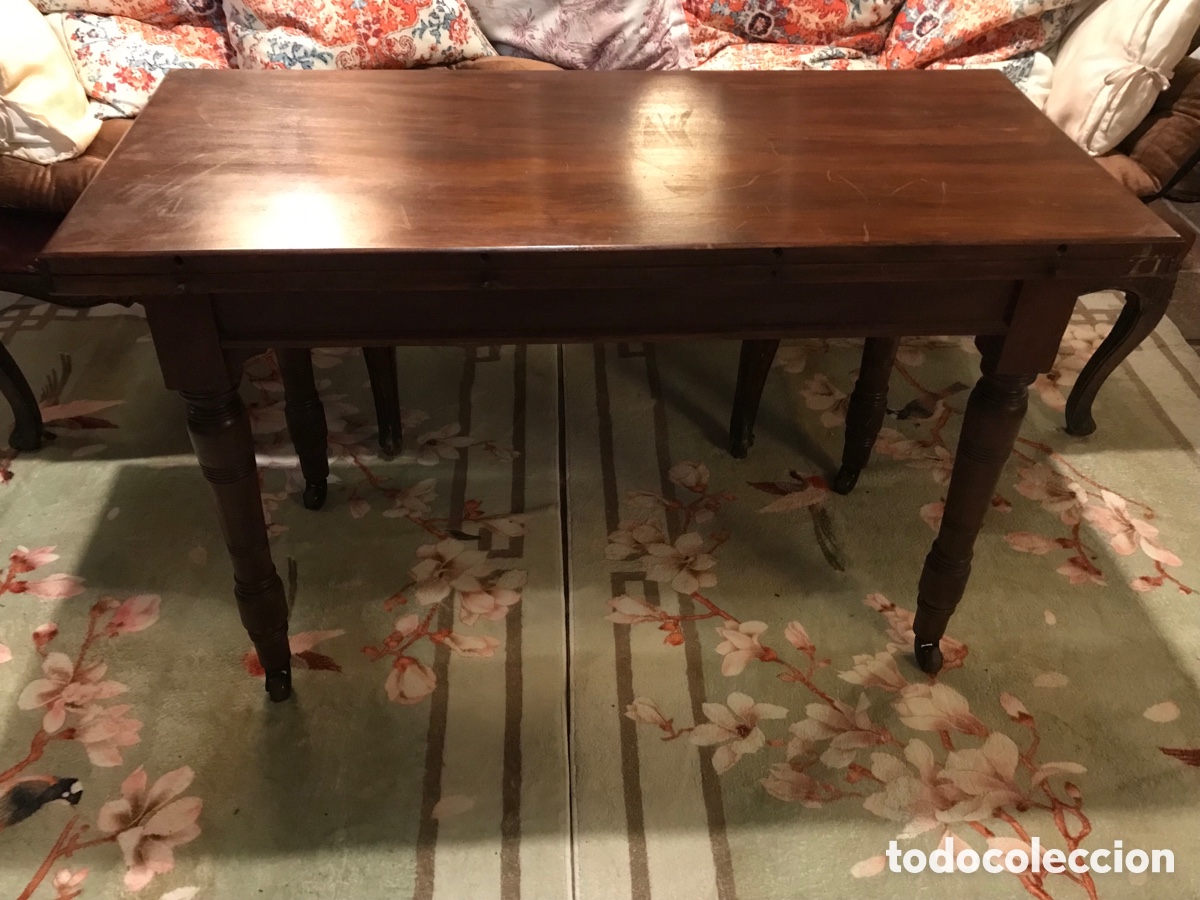 Antig&uuml;edades: Mesa de Juego Pps. XX - Foto 5