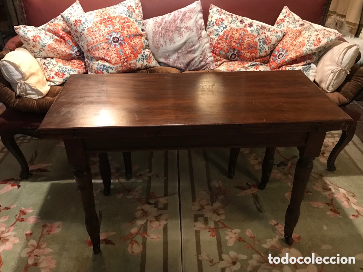 Antig&uuml;edades: Mesa de Juego Pps. XX - Foto 6