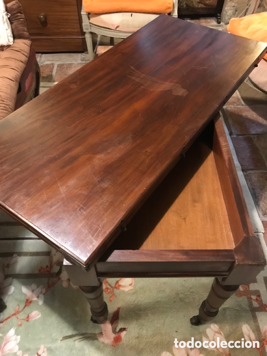 Antig&uuml;edades: Mesa de Juego Pps. XX - Foto 7