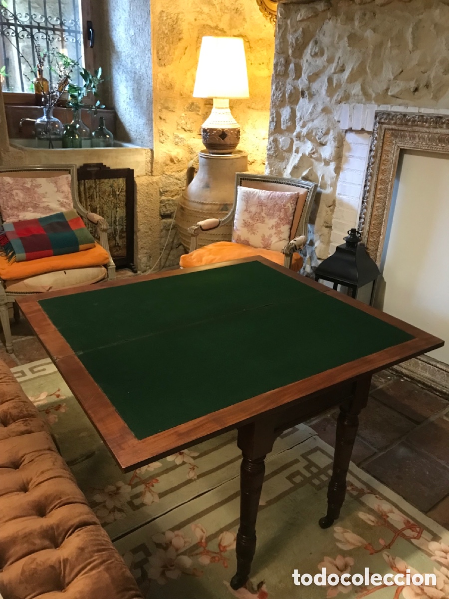 Antig&uuml;edades: Mesa de Juego Pps. XX - Foto 8