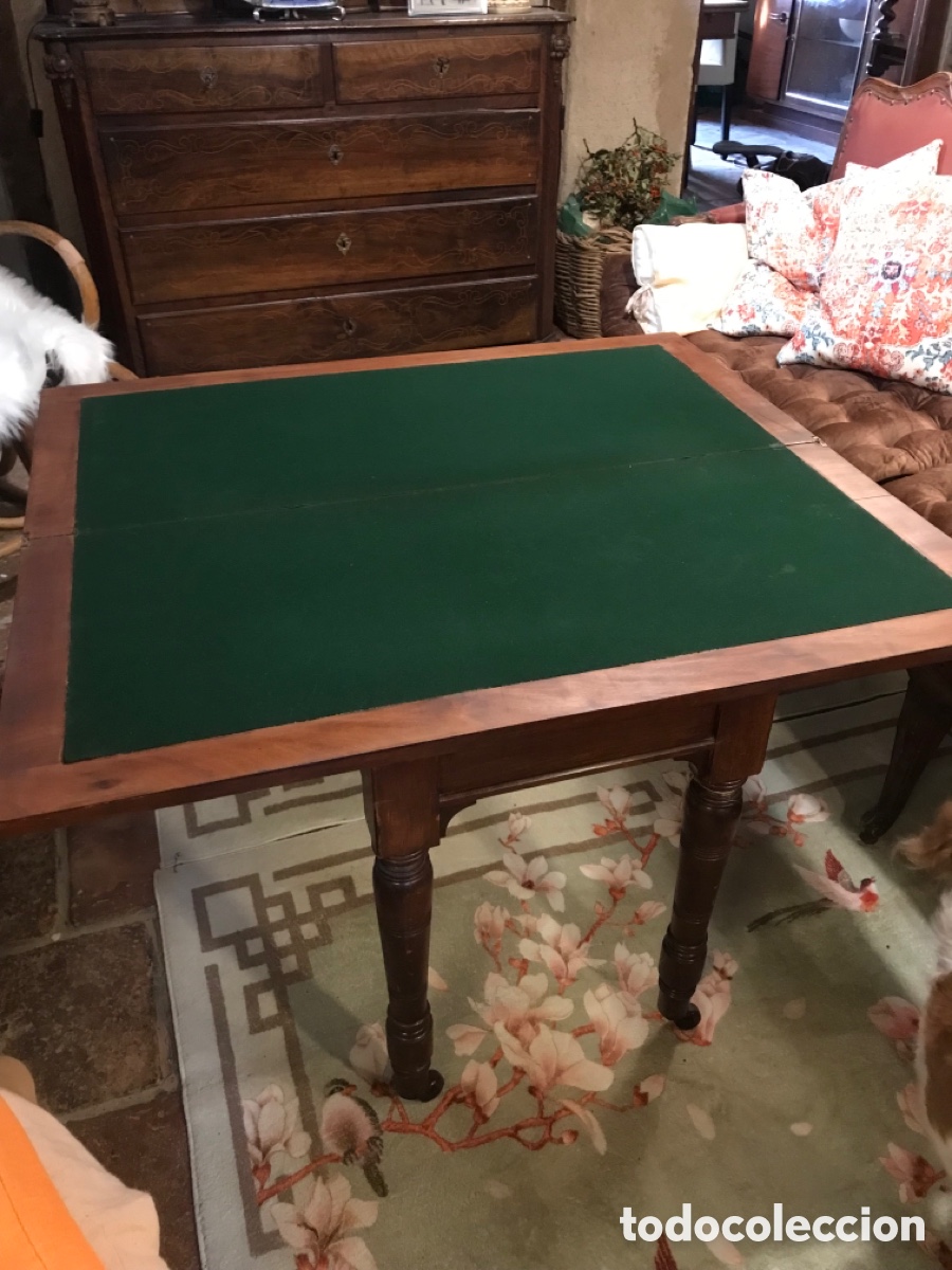 Antig&uuml;edades: Mesa de Juego Pps. XX - Foto 12
