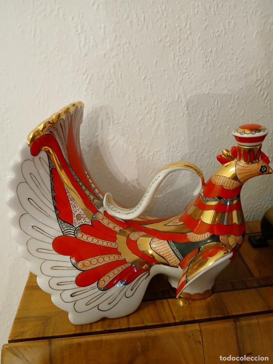 Antig&uuml;edades: jarra pintada a mano &rdquo;Firebird&rdquo;