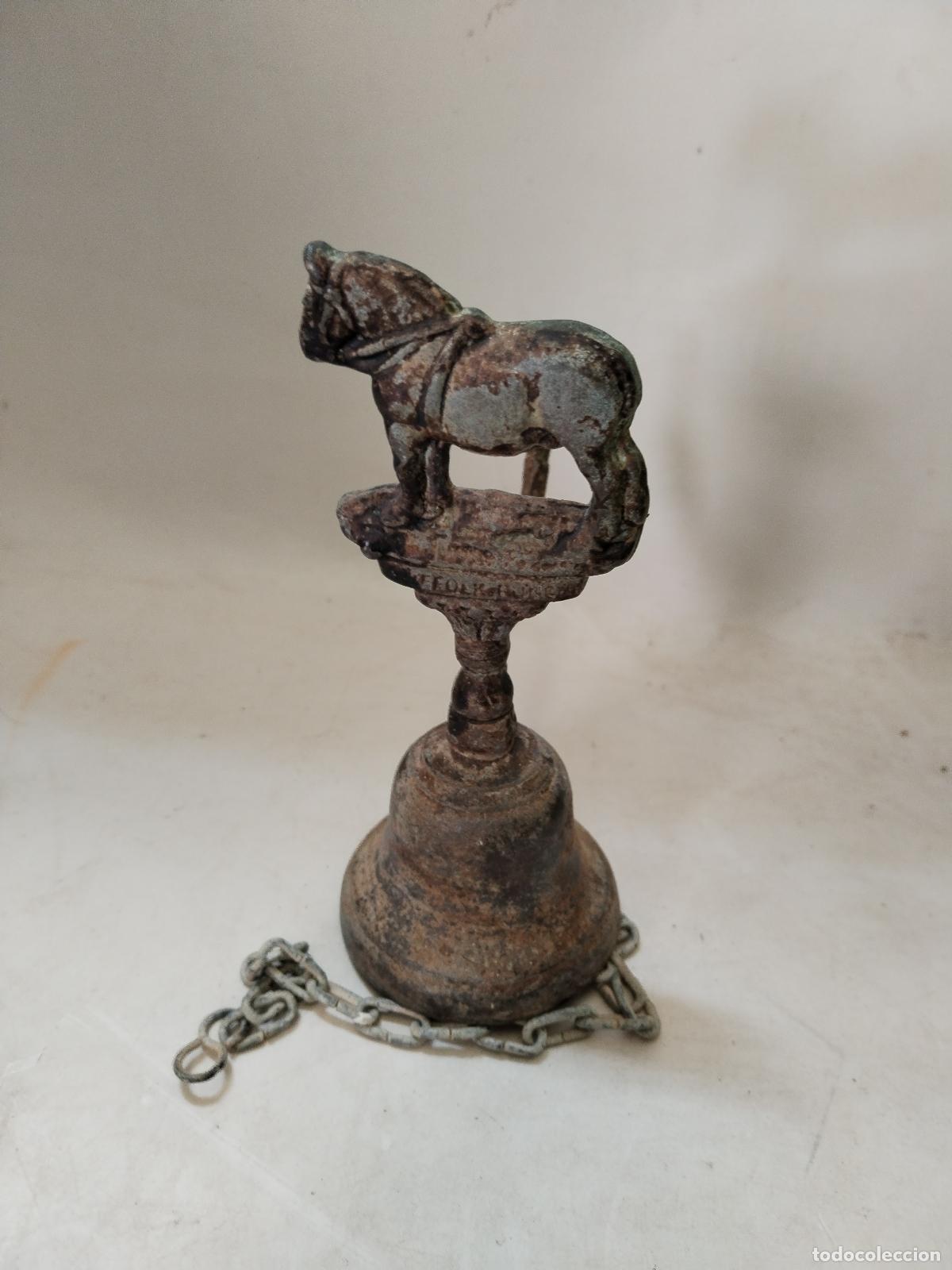 Antig&uuml;edades: campana caballo - c119 - Foto 1