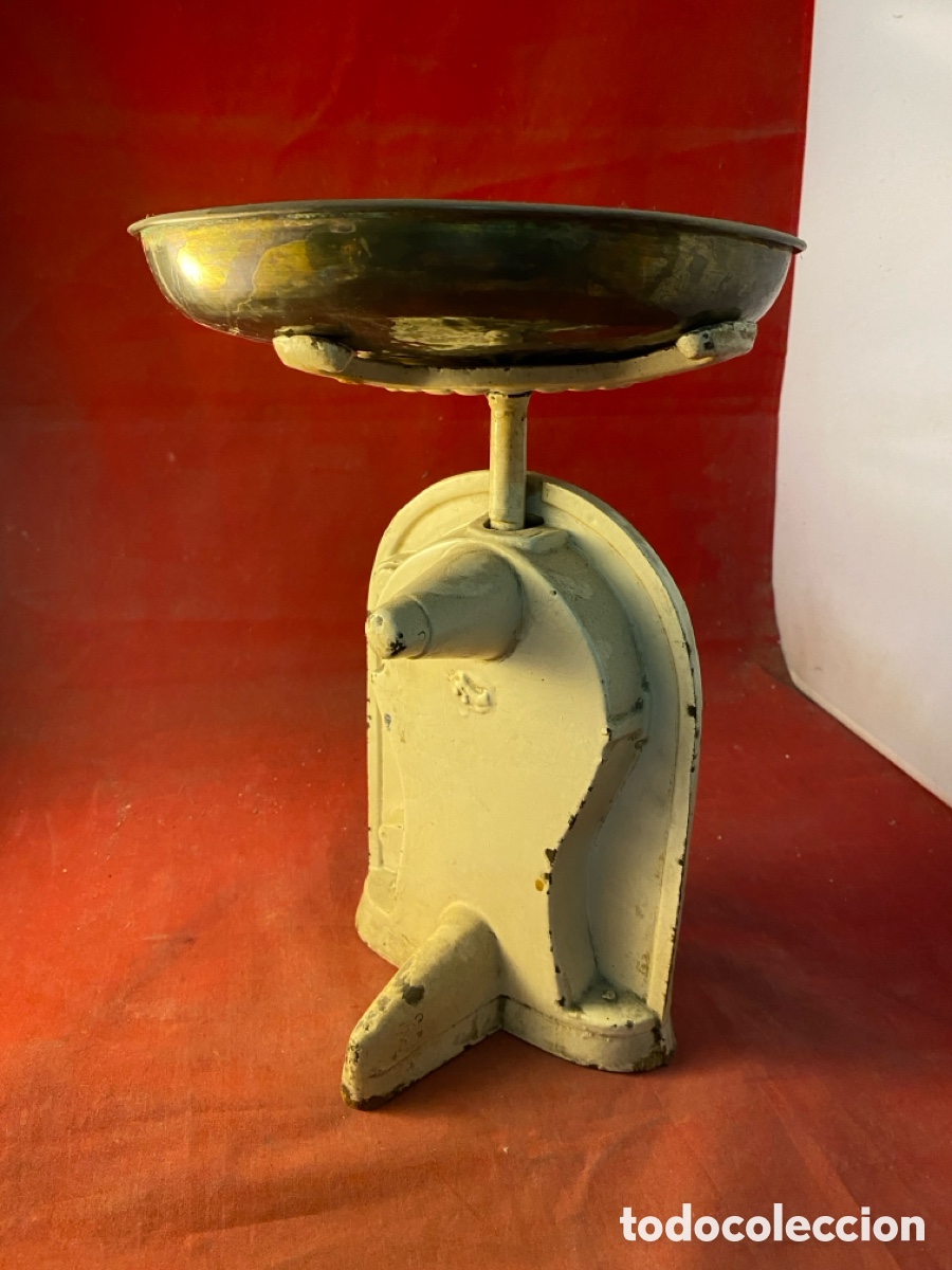 Antig&uuml;edades: Antigua b&aacute;scula &ldquo;Gloria&rdquo; con esmalte - Foto 2
