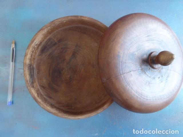 Antig&uuml;edades: Caja redonda para mesa - Foto 2