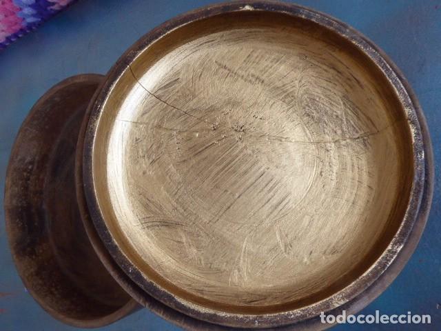 Antig&uuml;edades: Caja redonda para mesa - Foto 4