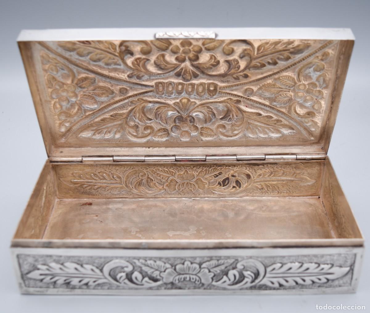 Antig&uuml;edades: Plata - Caja de gran tama&ntilde;o - Foto 7