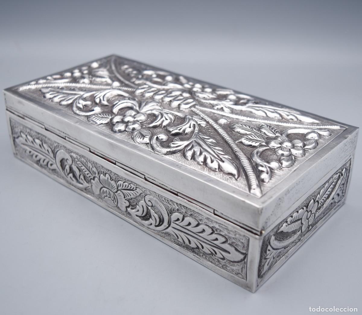 Antig&uuml;edades: Plata - Caja de gran tama&ntilde;o - Foto 11