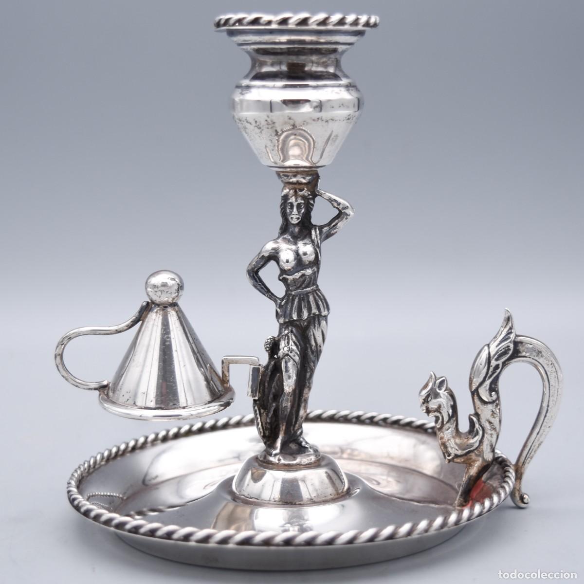Antig&uuml;edades: Plata - Palmatoria antigua - Foto 2