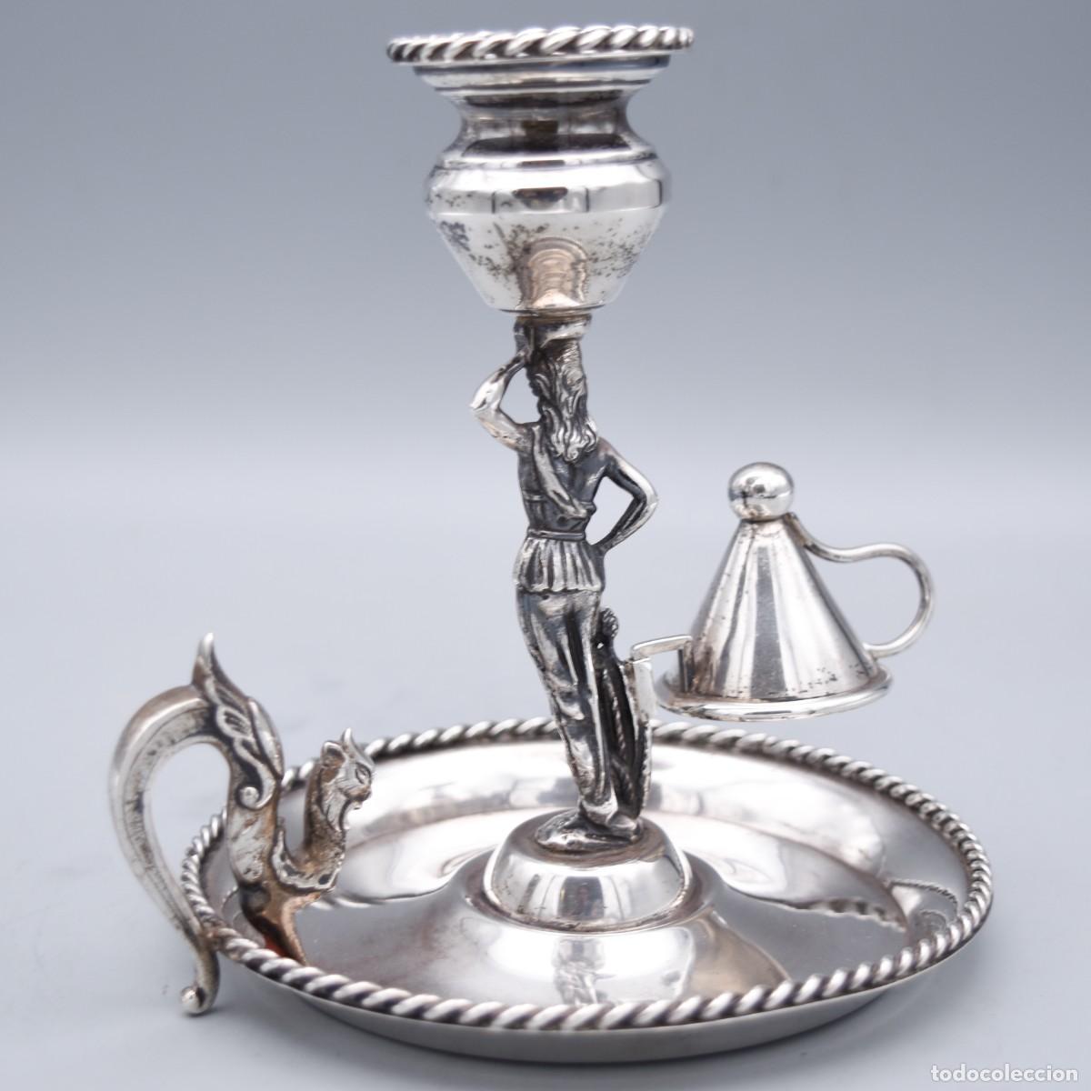 Antig&uuml;edades: Plata - Palmatoria antigua - Foto 4