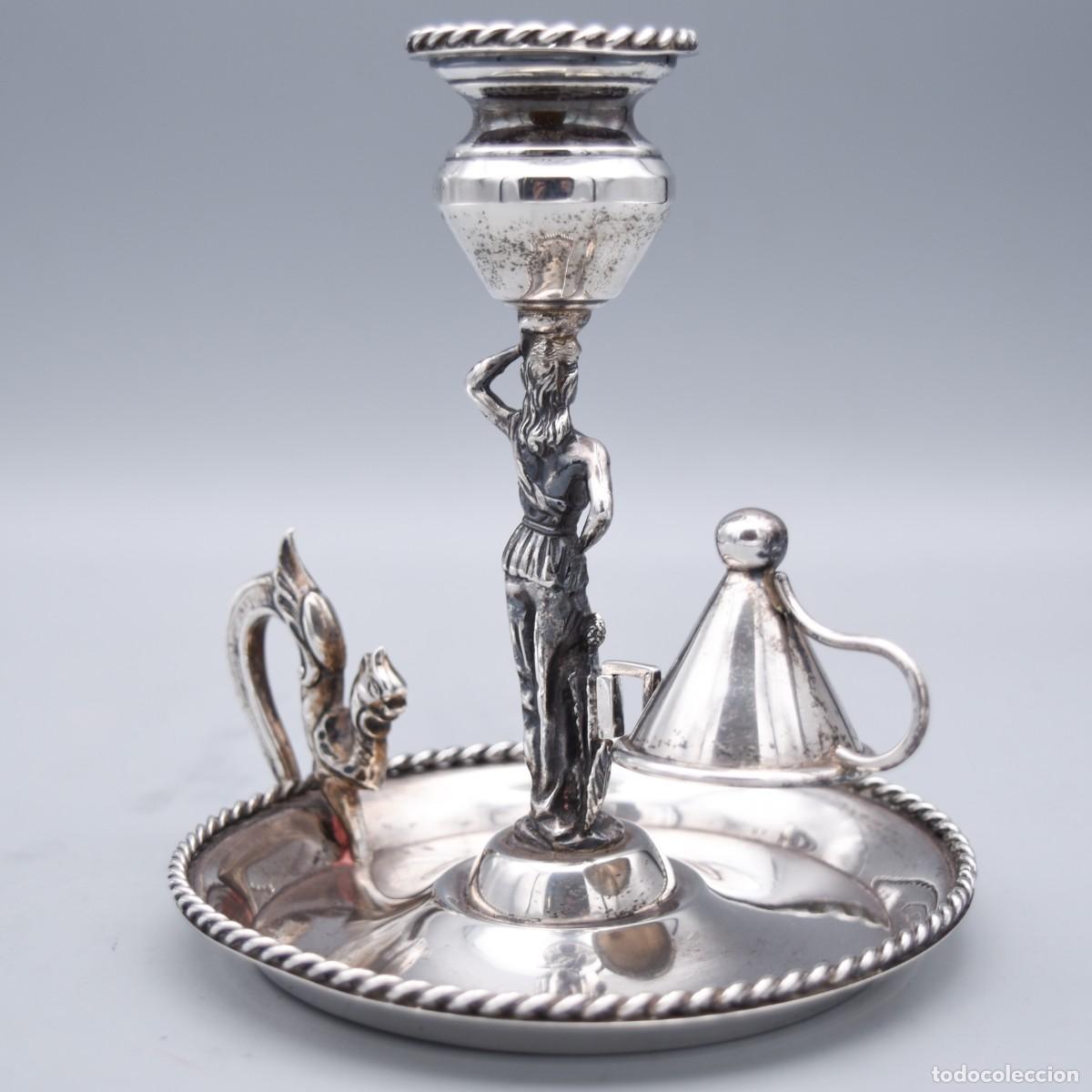 Antig&uuml;edades: Plata - Palmatoria antigua - Foto 8