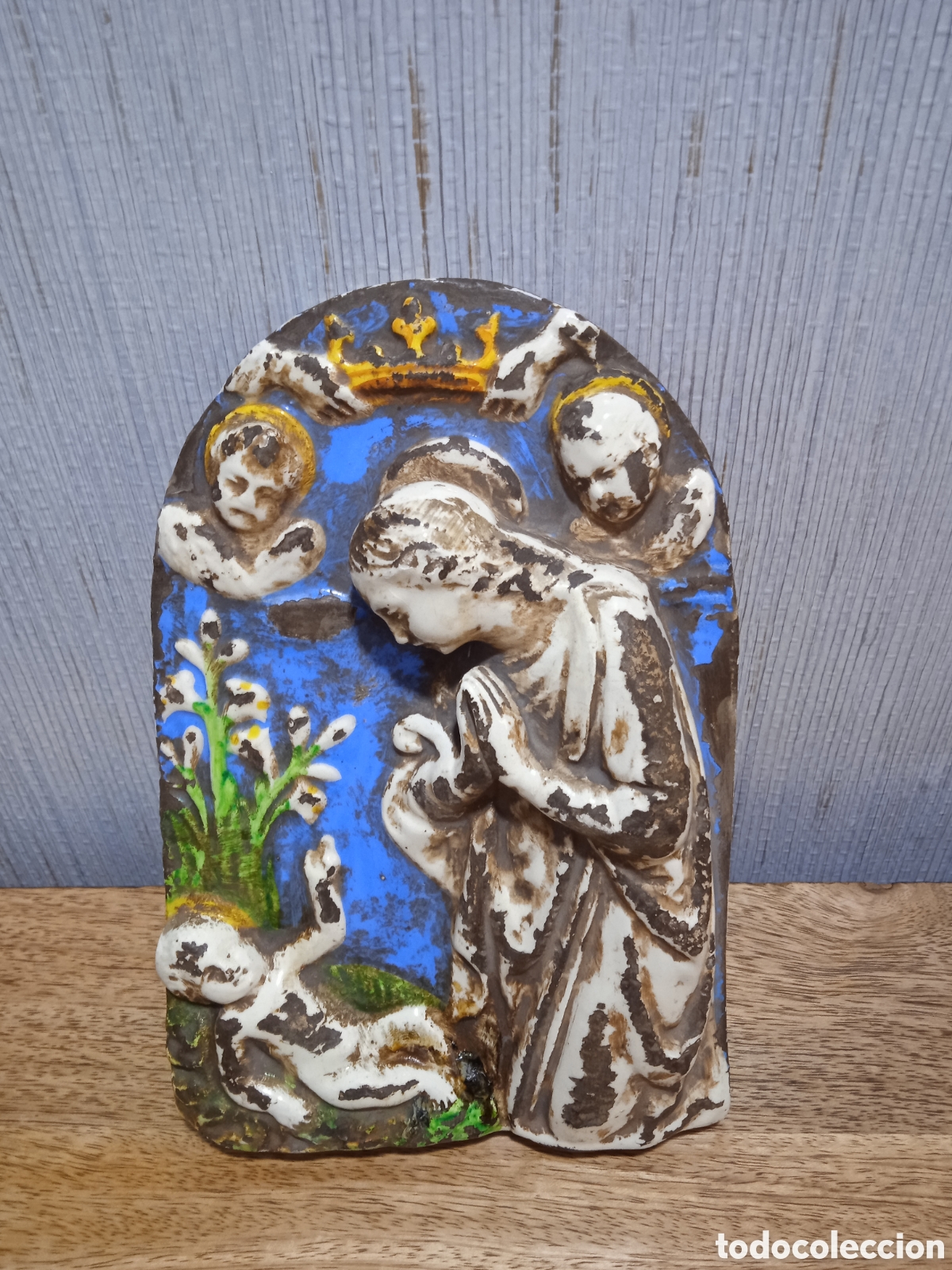 Antig&uuml;edades: Plaf&oacute;n de porcelana - Foto 1