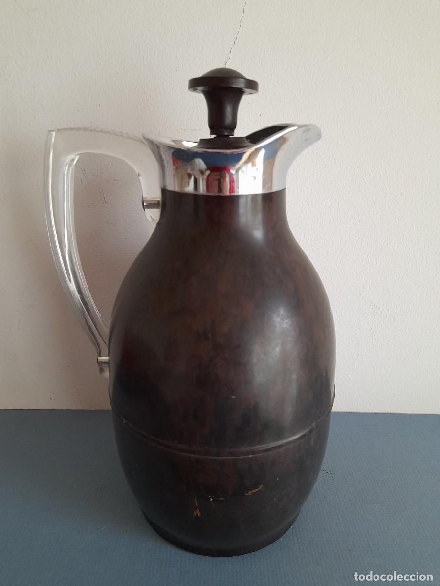 Antig&uuml;edades: termo americano de baquelita, the american thermos bottle co, a&ntilde;os 40 aprox, 26cm aprox