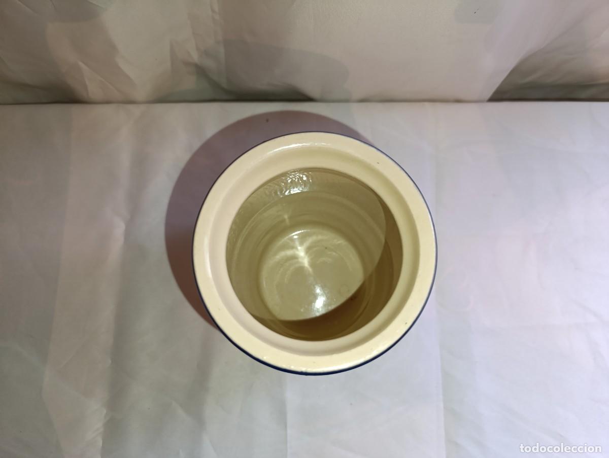 Antig&uuml;edades: Tarro Italiano de ceramica - Foto 5