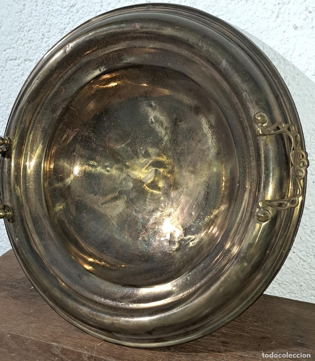 Antig&uuml;edades: Antiguo brasero de bronce - Foto 3