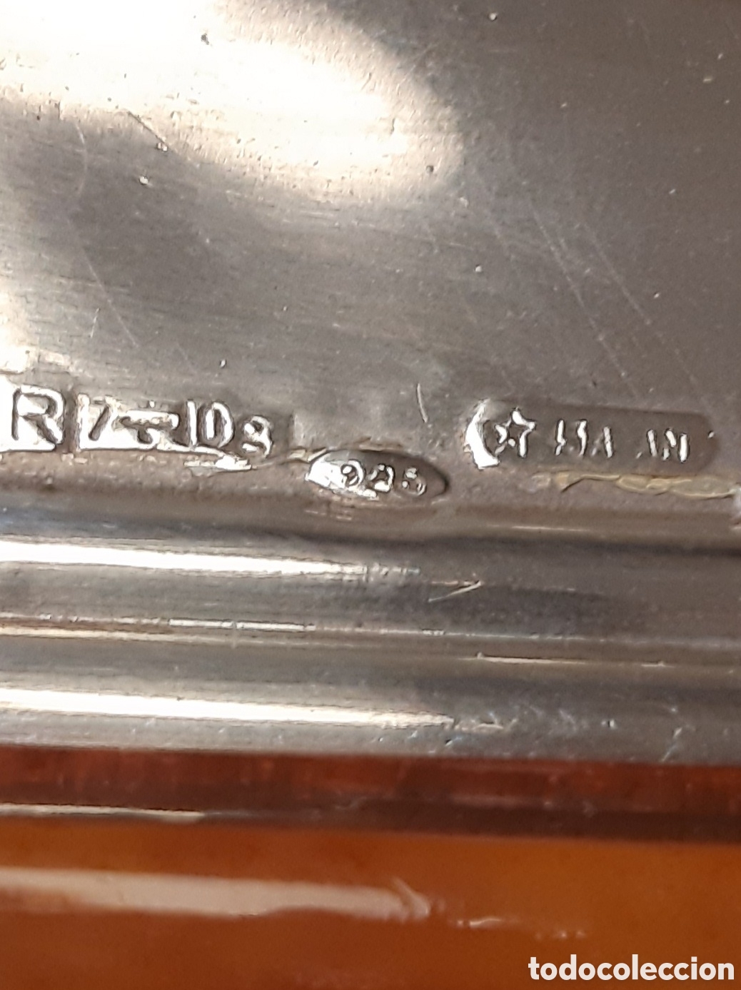 Antig&uuml;edades: Antigua caja de raiz y plata - Foto 9