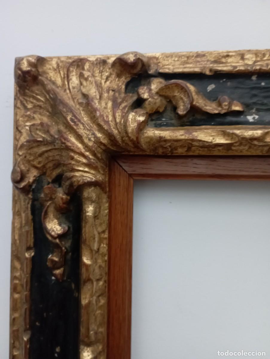 Antig&uuml;edades: Marco Barroco talla madera - Foto 2