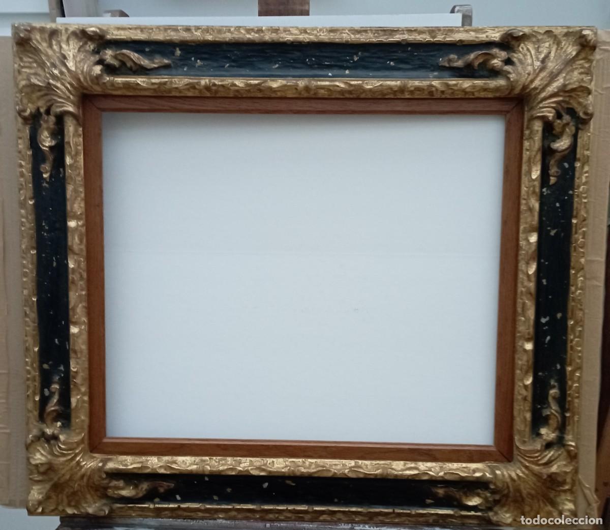 Antig&uuml;edades: Marco Barroco talla madera - Foto 6