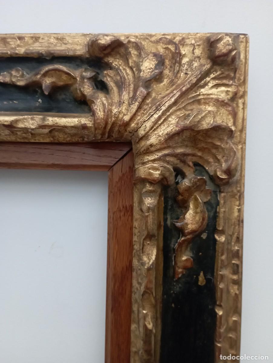 Antig&uuml;edades: Marco Barroco talla madera - Foto 7