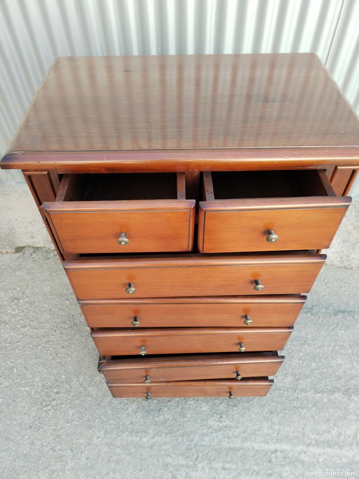 Antig&uuml;edades: comoda de 7 cajones - Foto 11