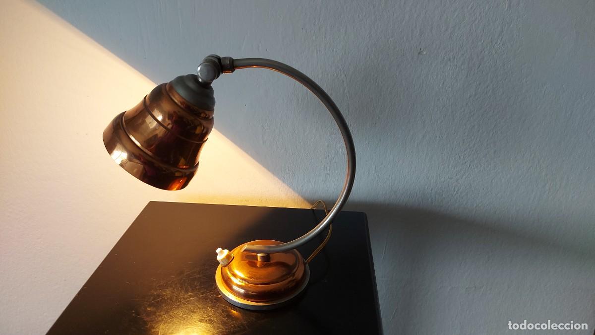 Antig&uuml;edades: ANTIGUA LAMPARA ARTICULADA - Foto 2