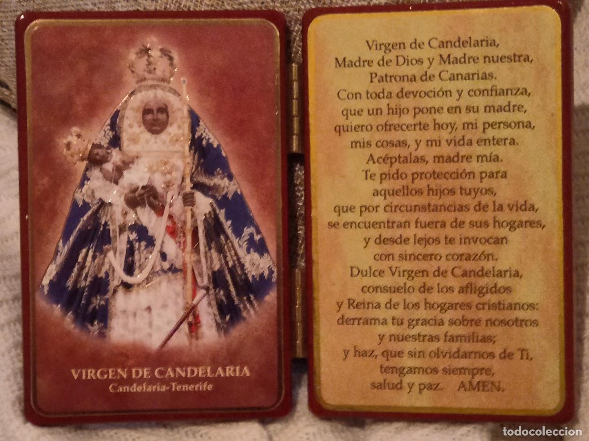Antig&uuml;edades: Libro madera Virgen de la Candelaria - Foto 1
