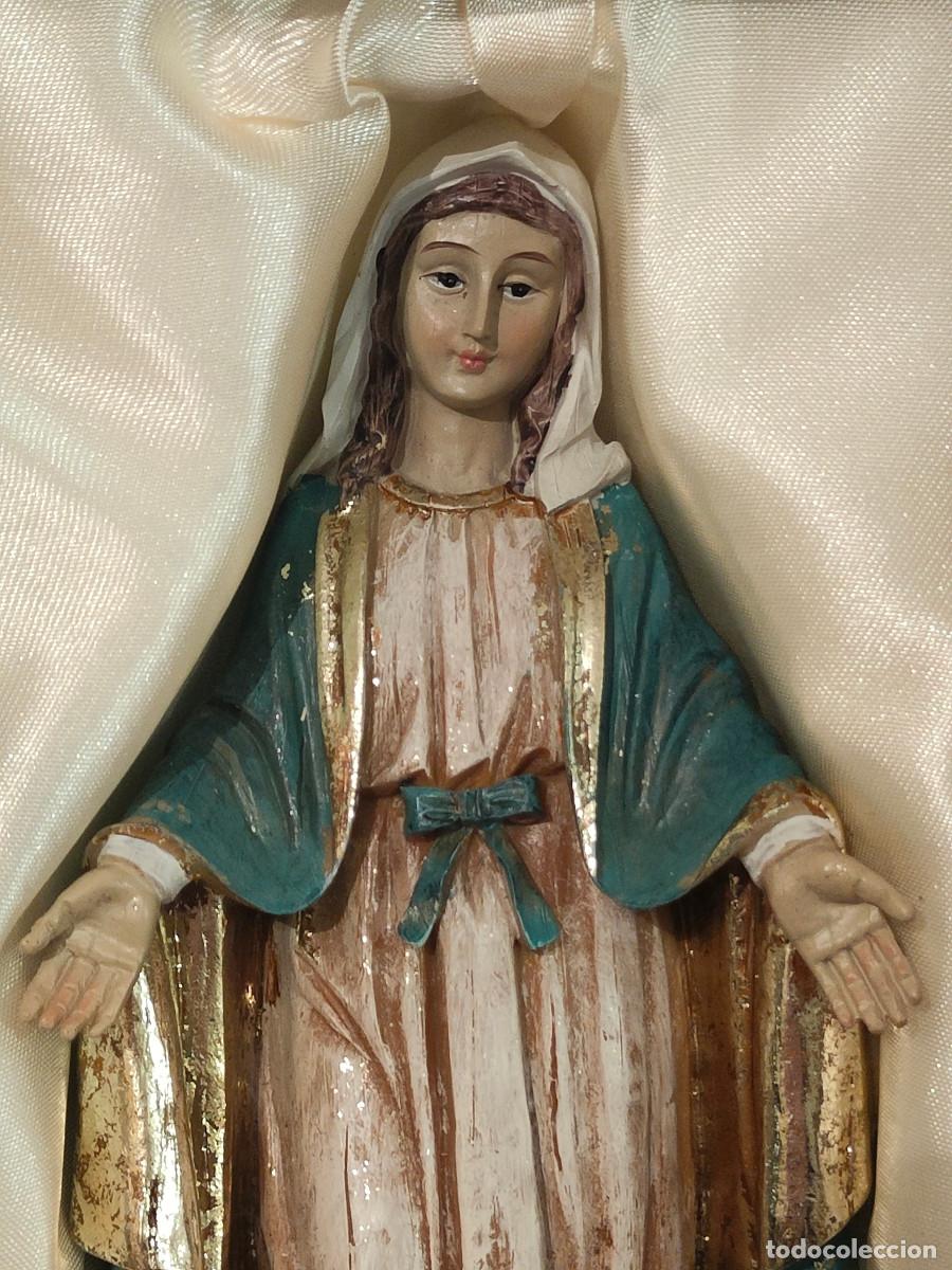 Antig&uuml;edades: Estatua Virgen Mar&iacute;a - Foto 3
