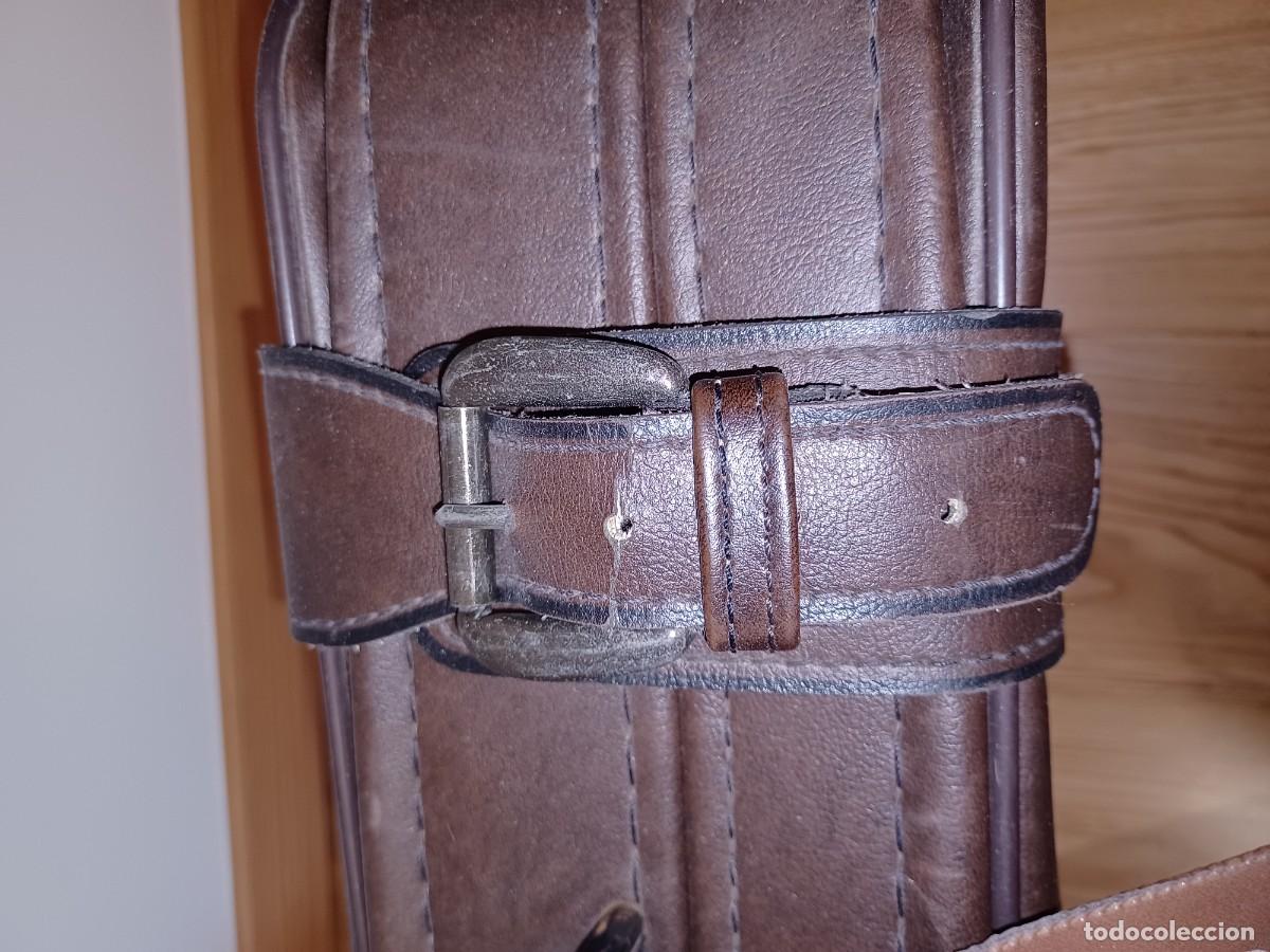 Antig&uuml;edades: Maleta Antigua marron - Foto 2