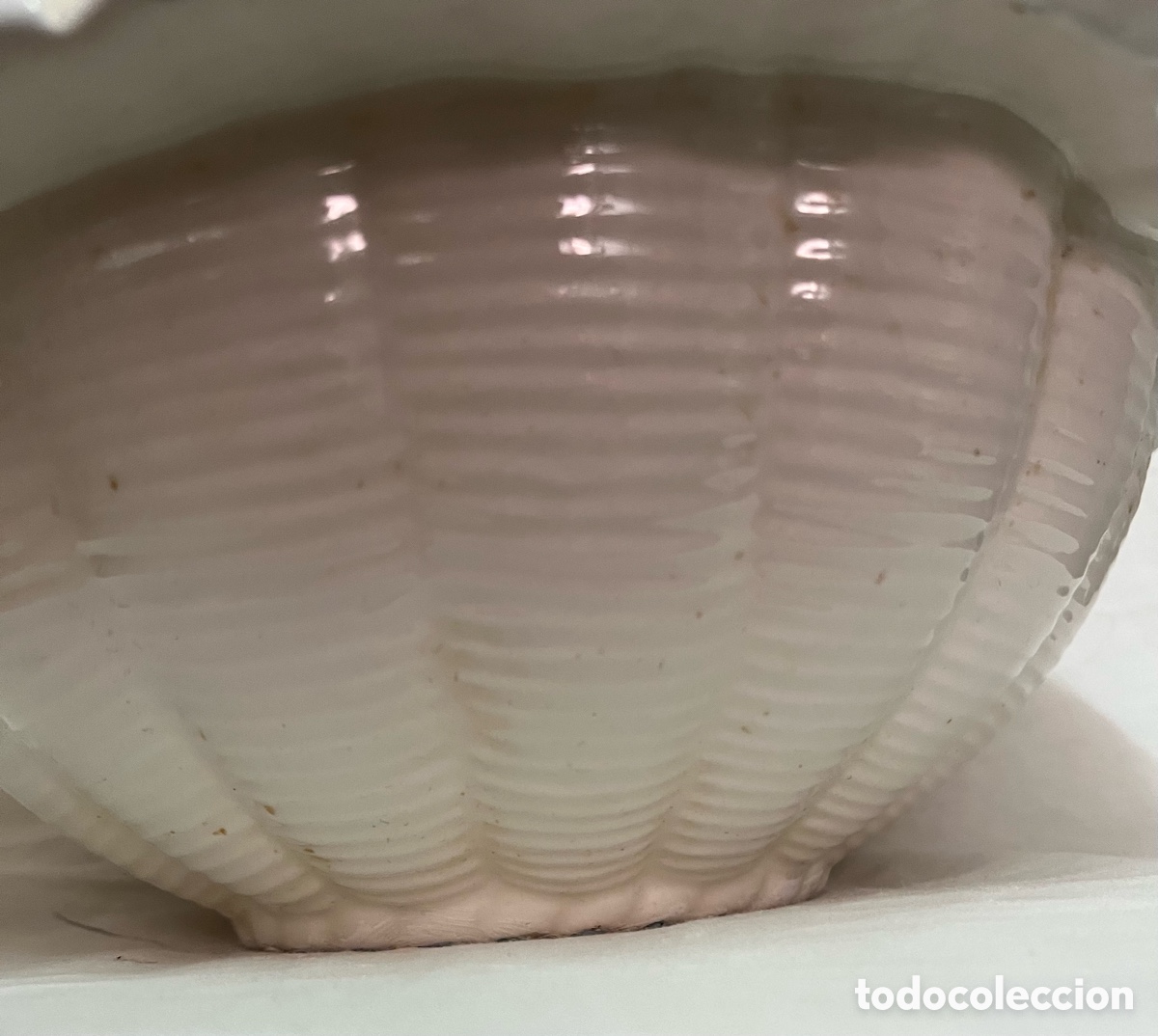 Antig&uuml;edades: FRUTERO DE PORCELANA MANISES - Foto 7