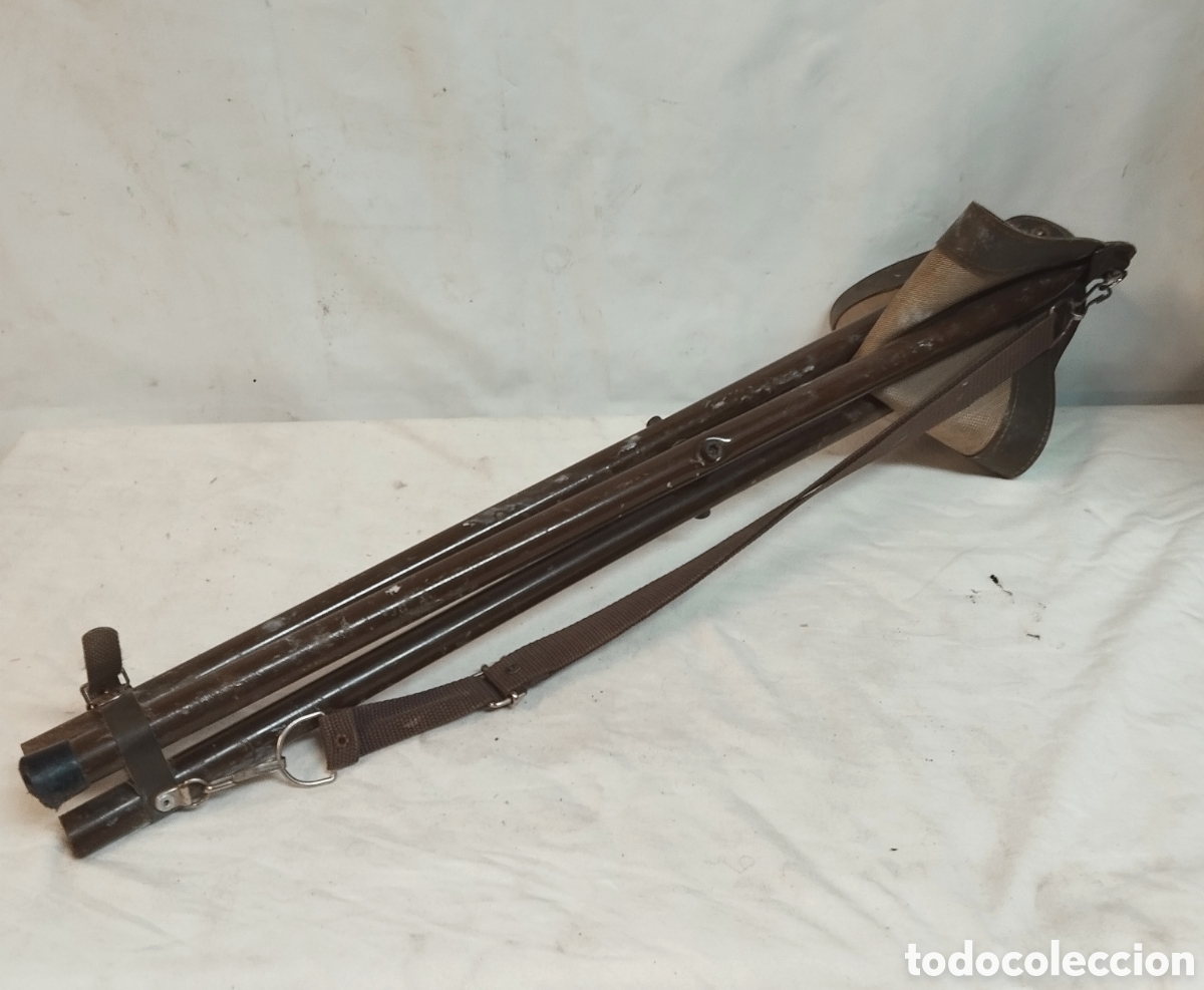 Antig&uuml;edades: Asiento tr&iacute;pode de pintor - Foto 2