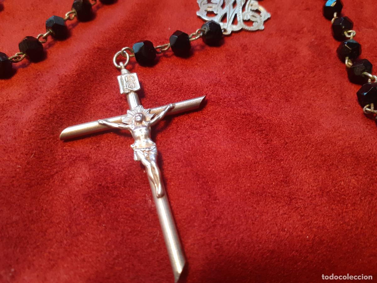 Antig&uuml;edades: Rosario azabache y plata - Foto 8