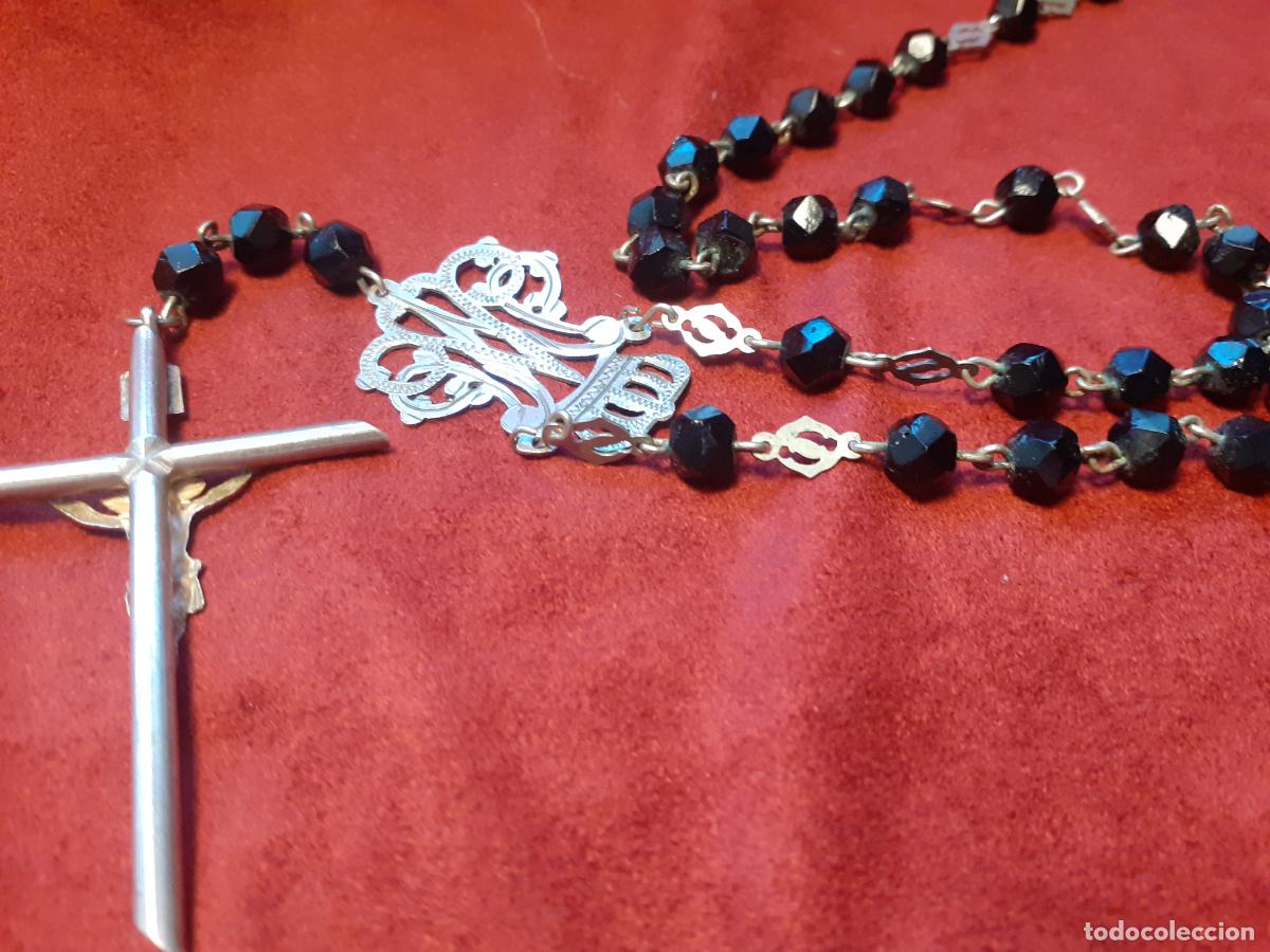 Antig&uuml;edades: Rosario azabache y plata - Foto 9