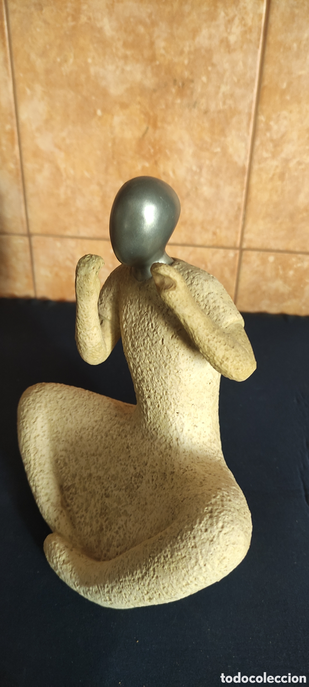 Antig&uuml;edades: Figura de piedra de arenisca - Foto 2