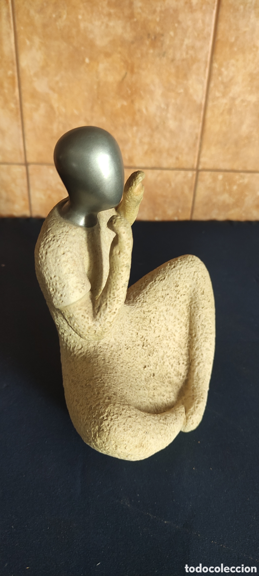 Antig&uuml;edades: Figura de piedra de arenisca - Foto 4