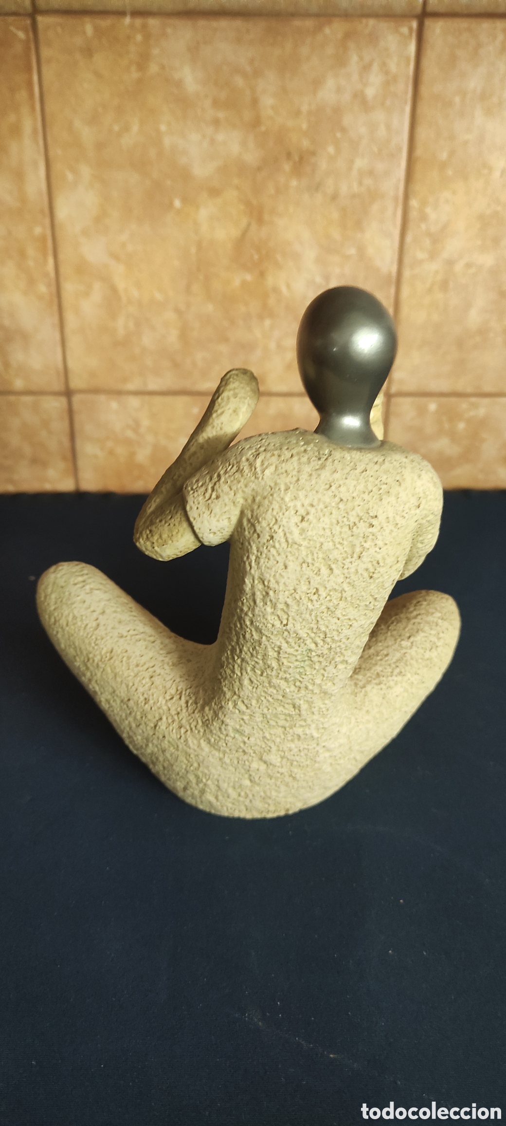 Antig&uuml;edades: Figura de piedra de arenisca - Foto 6
