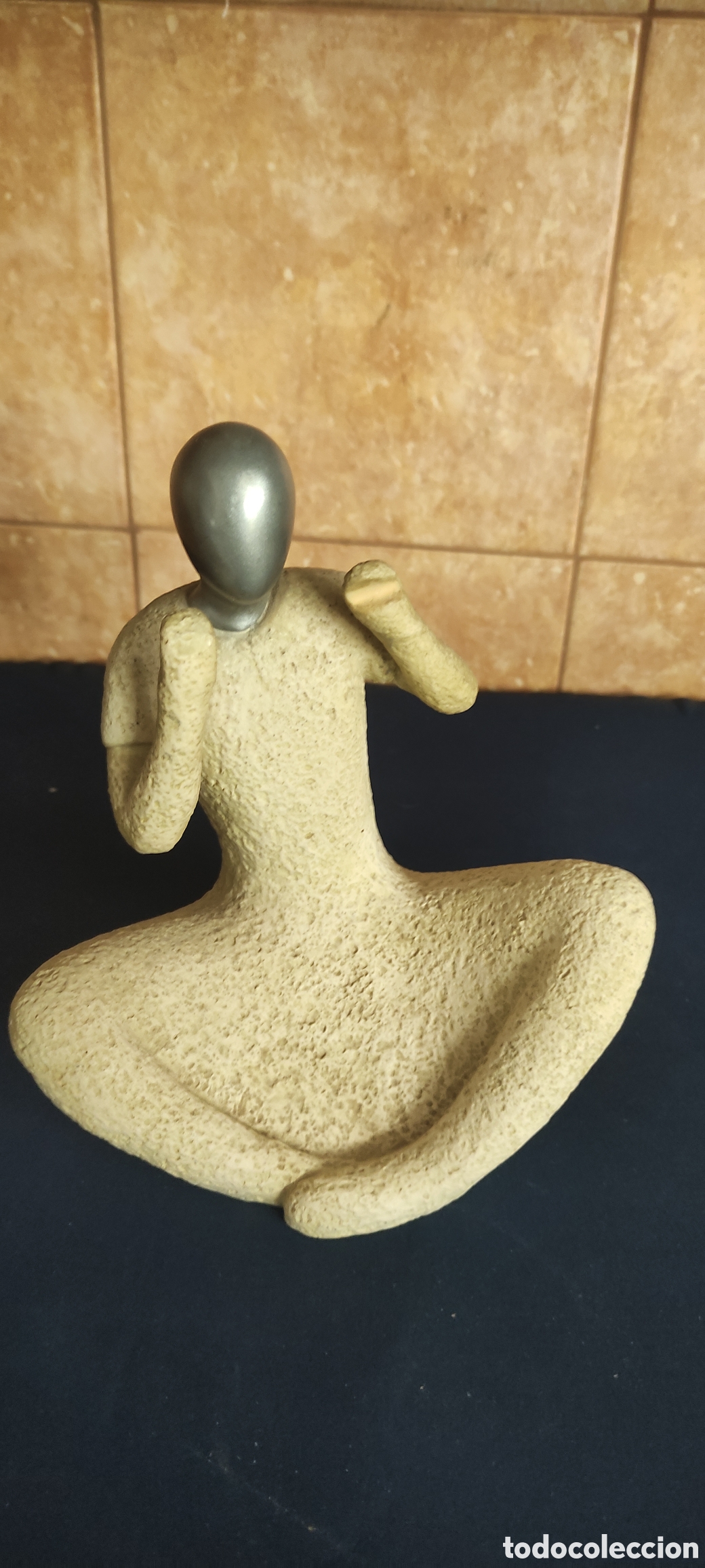Antig&uuml;edades: Figura de piedra de arenisca - Foto 7