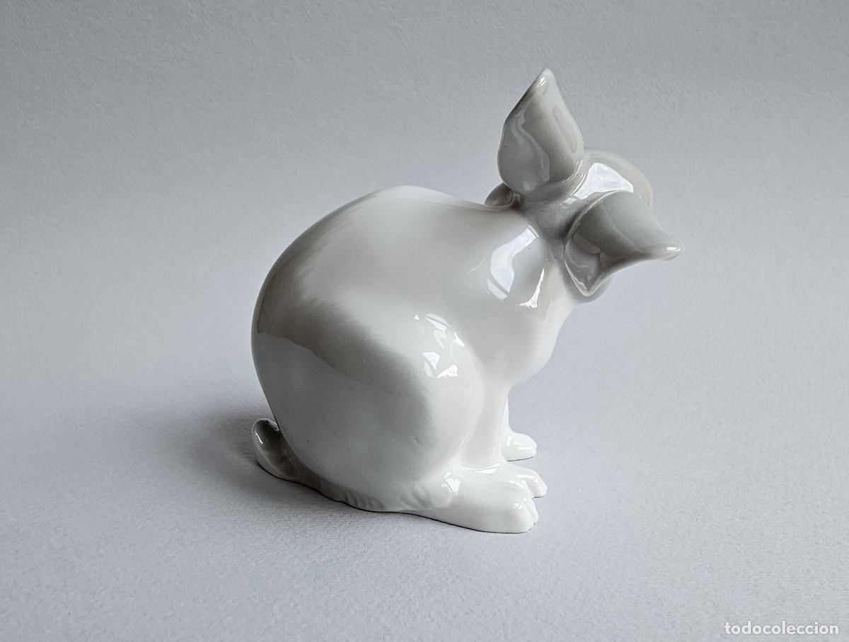 Antig&uuml;edades: CONEJITO RASCANDOSE, DE LLADRO - Foto 7