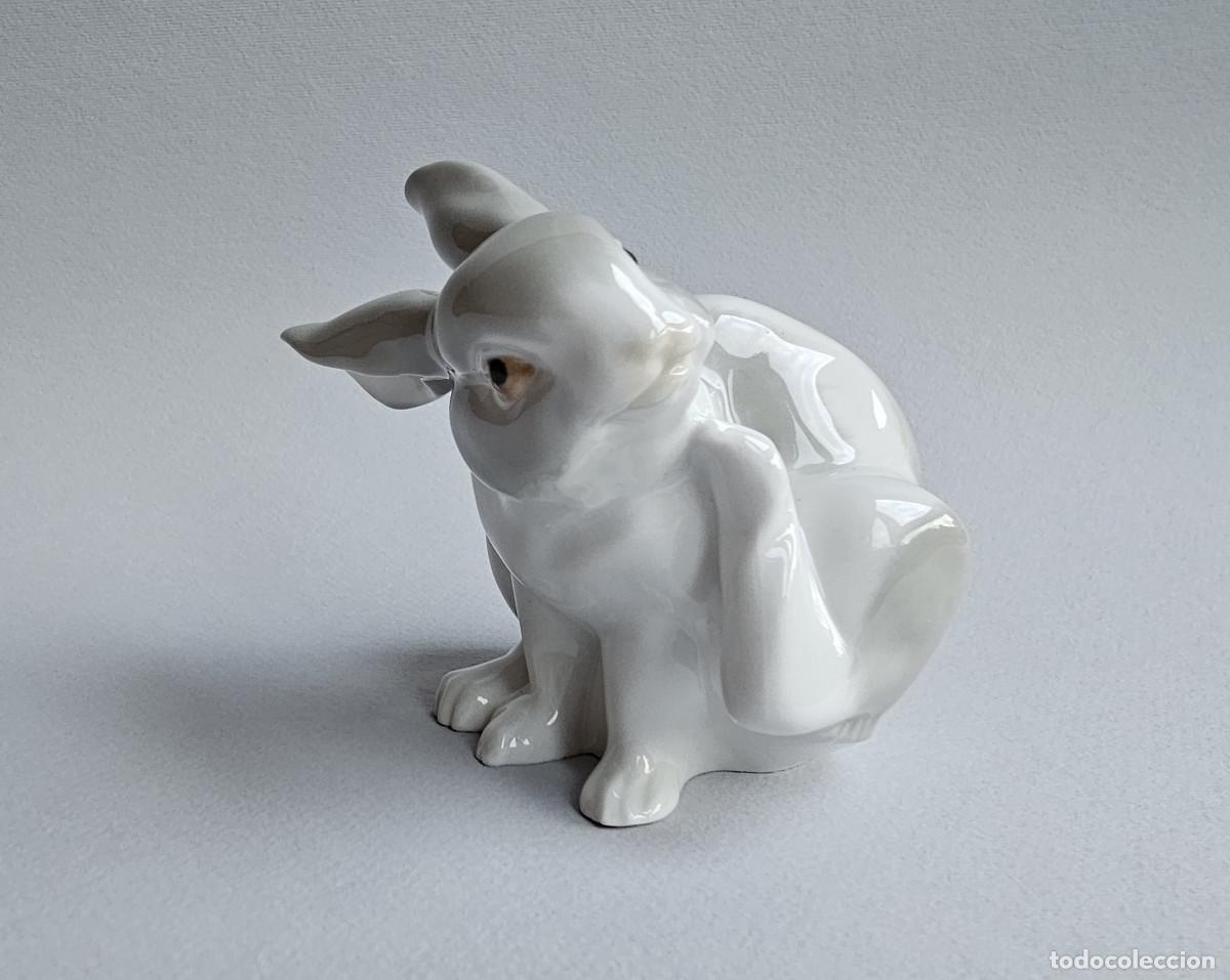 Antig&uuml;edades: CONEJITO RASCANDOSE, DE LLADRO - Foto 10