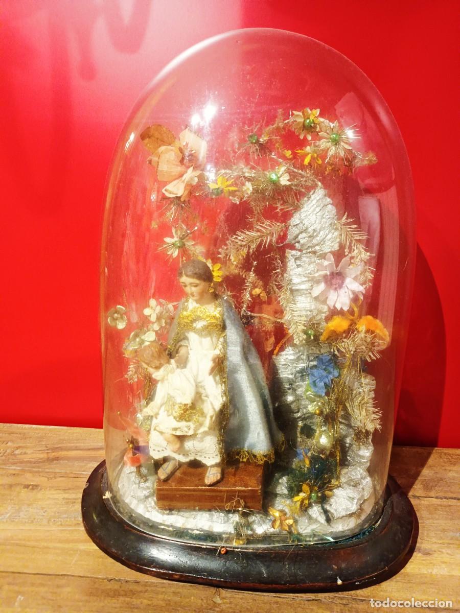Antig&uuml;edades: Virgen de cap i pota - Foto 1