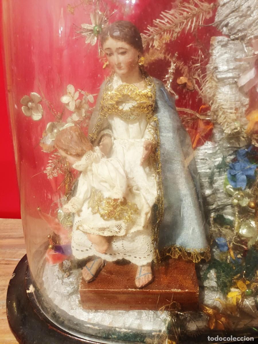 Antig&uuml;edades: Virgen de cap i pota - Foto 4