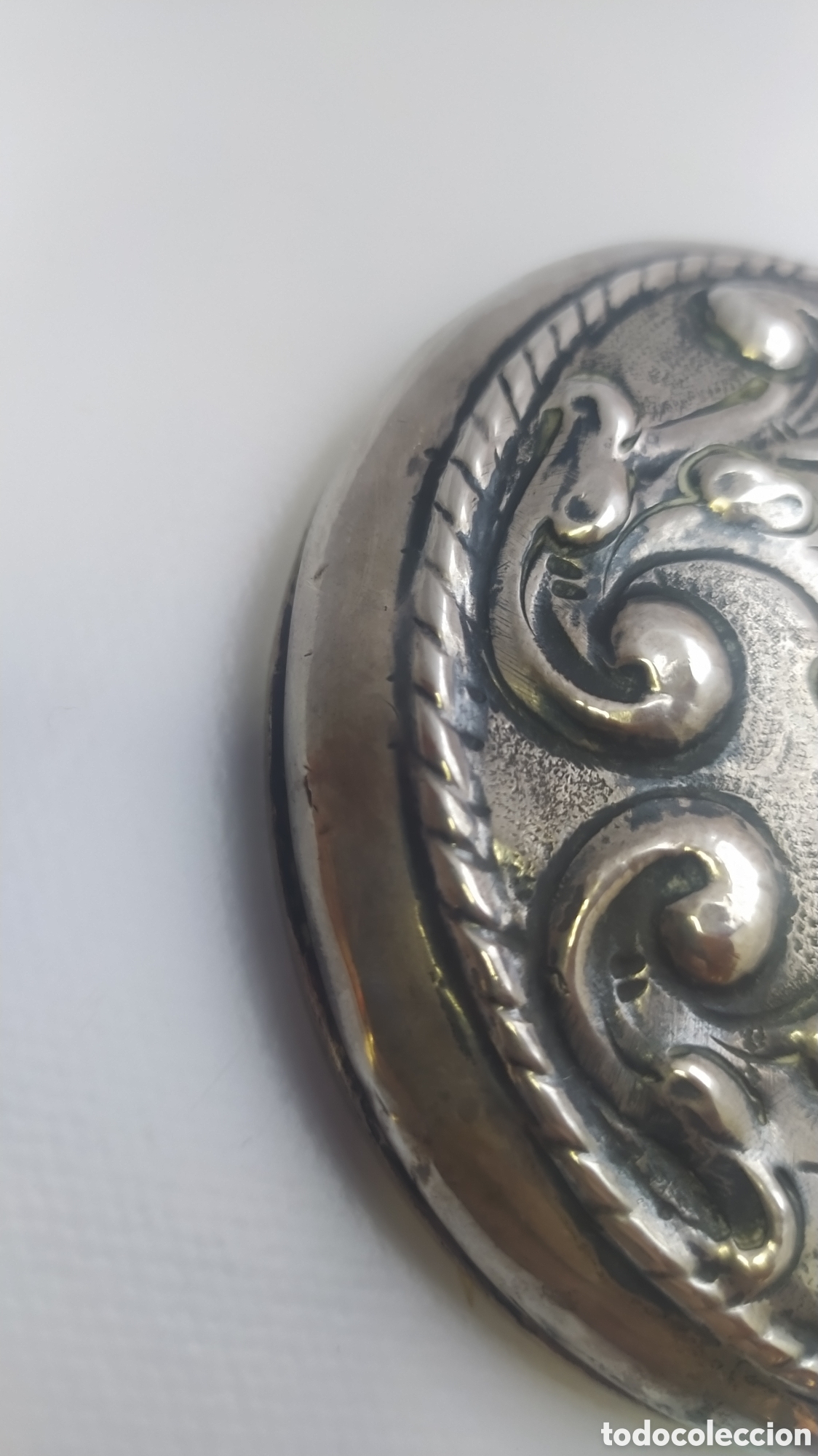 Antig&uuml;edades: Antiguo juego de tocador plata y oro - Foto 29