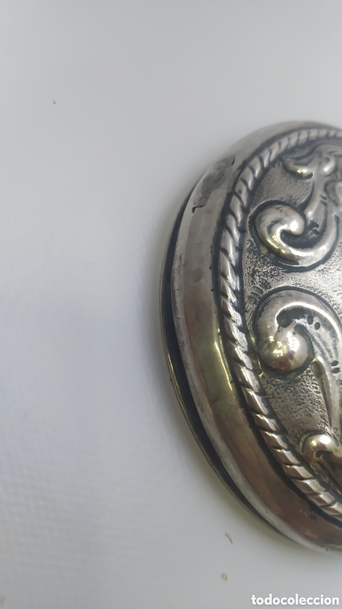 Antig&uuml;edades: Antiguo juego de tocador plata y oro - Foto 30