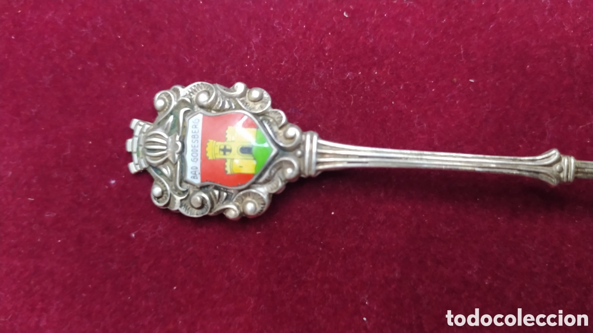 Antig&uuml;edades: Cucharillas de colecci&oacute;n de plata 800 - Foto 14